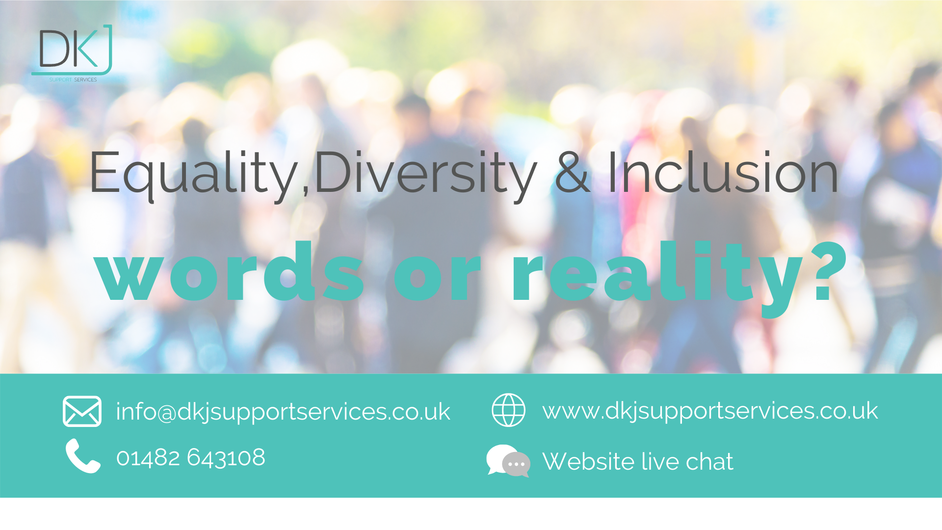 Equality, Diversity and Inclusion – Words or Reality?